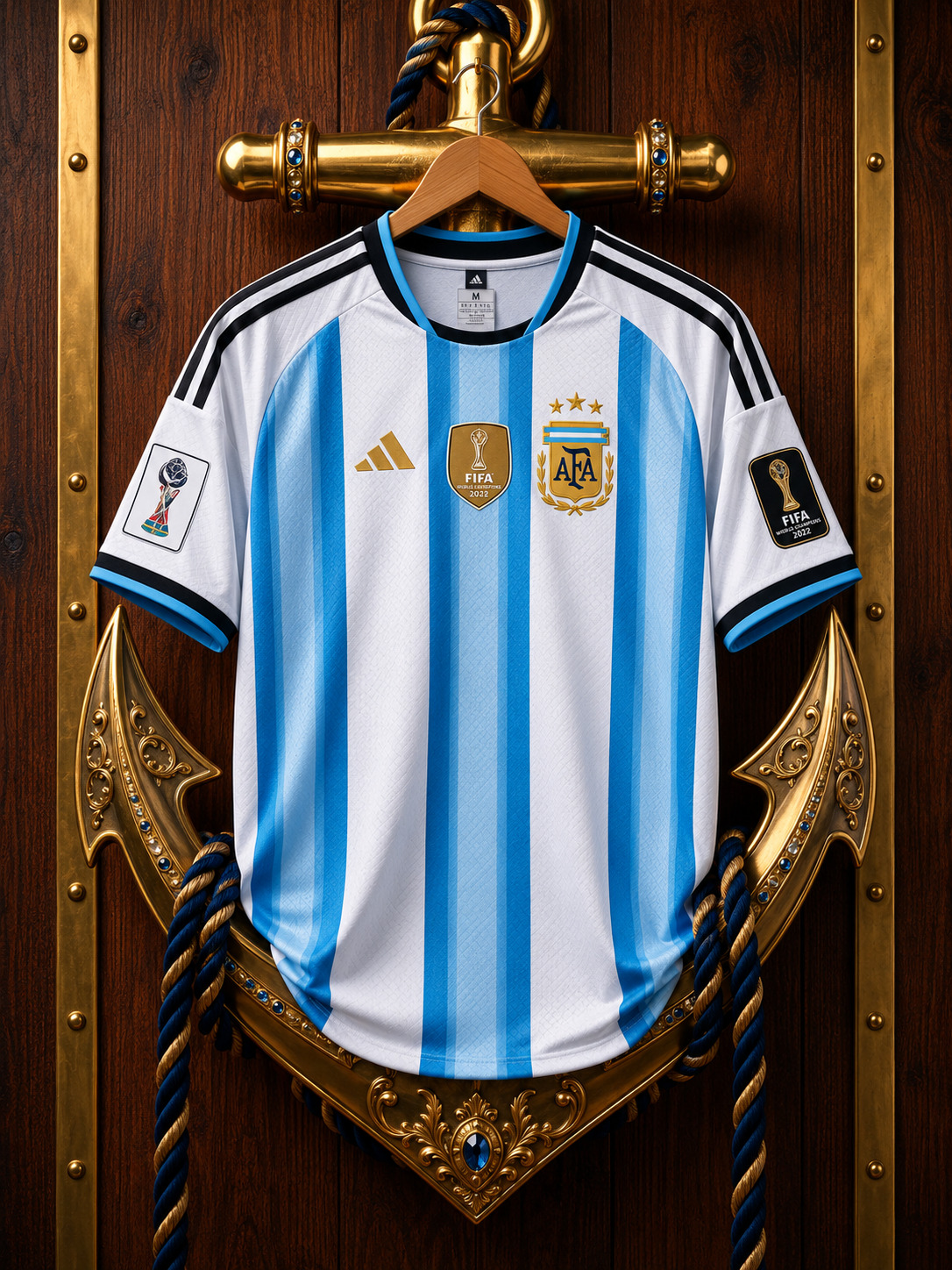 Argentina World Cup Premium Embroidery Jersey