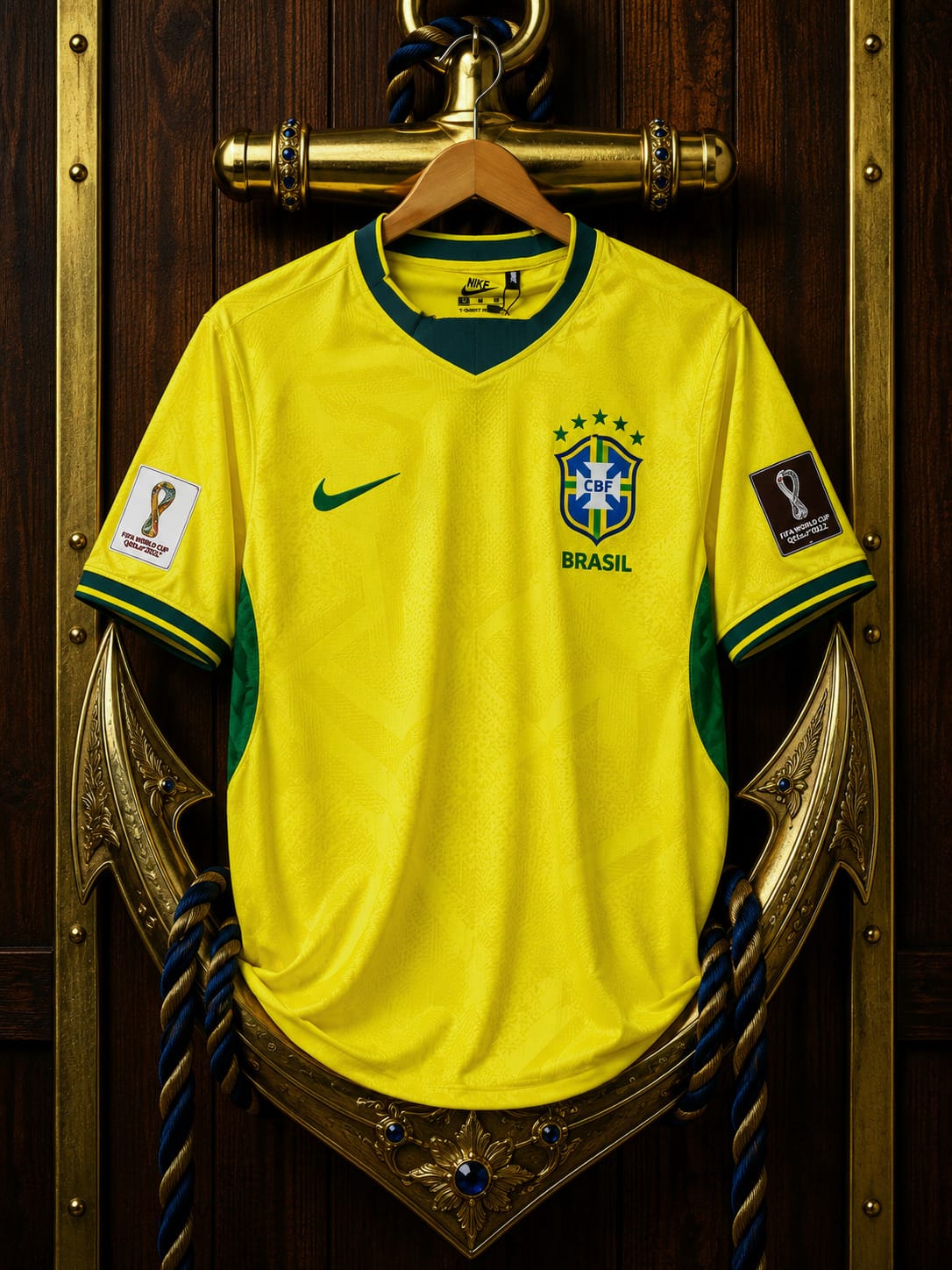 Brazil World Cup Premium Embroidery Jersey
